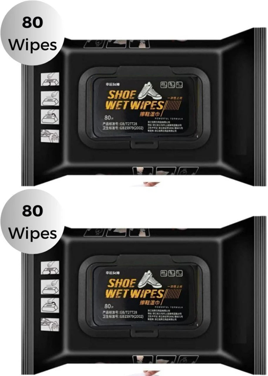 Shoe Sneaker Wipes Cleaner (Pack Of 2)