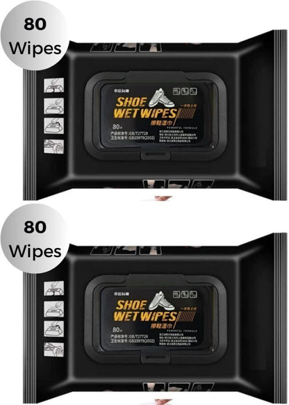 Shoe Sneaker Wipes Cleaner (Pack Of 2)