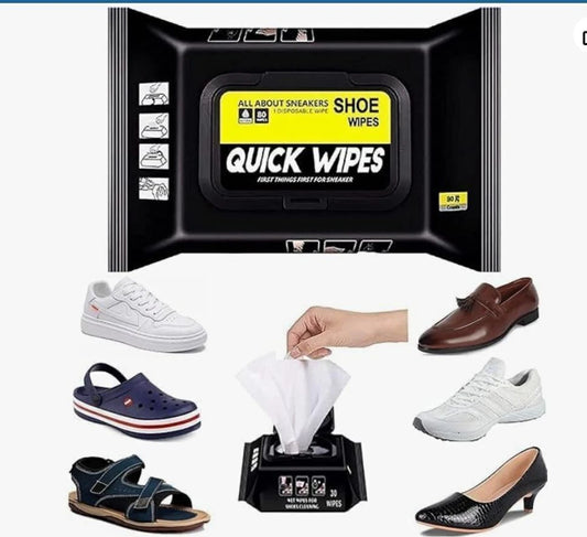 Shoe Sneaker Wipes Cleaner (Pack Of 2)