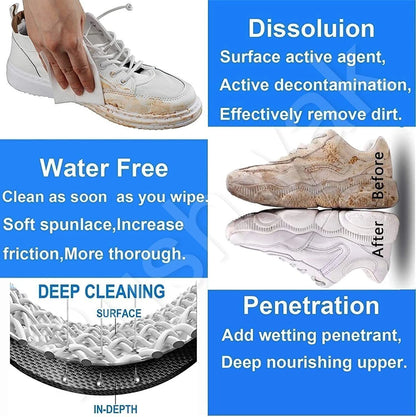 Shoe Sneaker Wipes Cleaner (Pack Of 2)