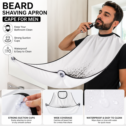 Beard Shaving Apron Cape For Men