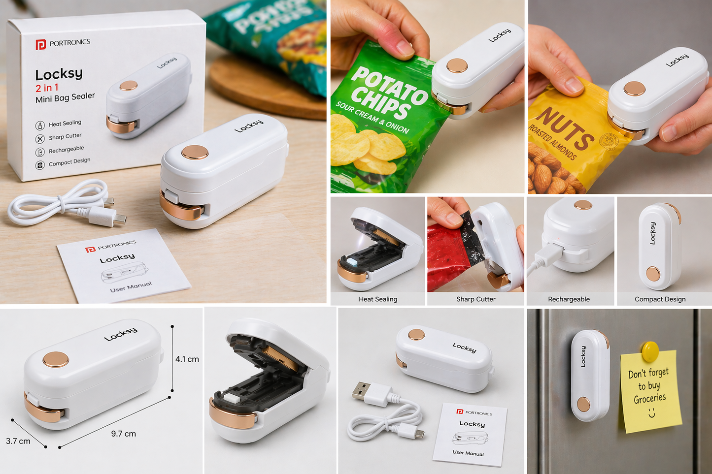 Bag Sealer Small Kitchen Tool