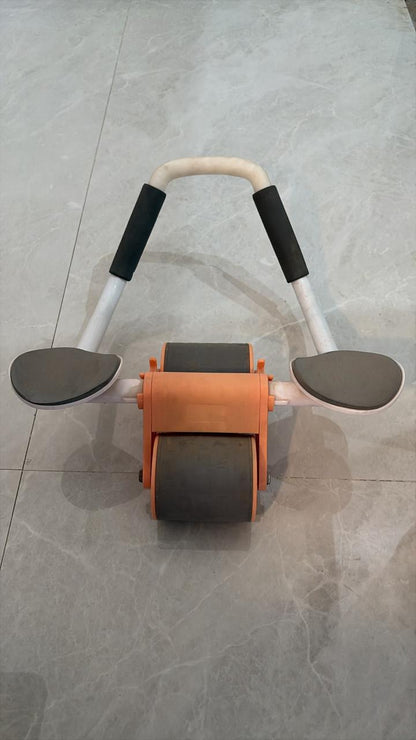 Double Wheel Ab Roller Equipment for Core Workout for Home Gym Fitness, Yoga & Pilates Exercises