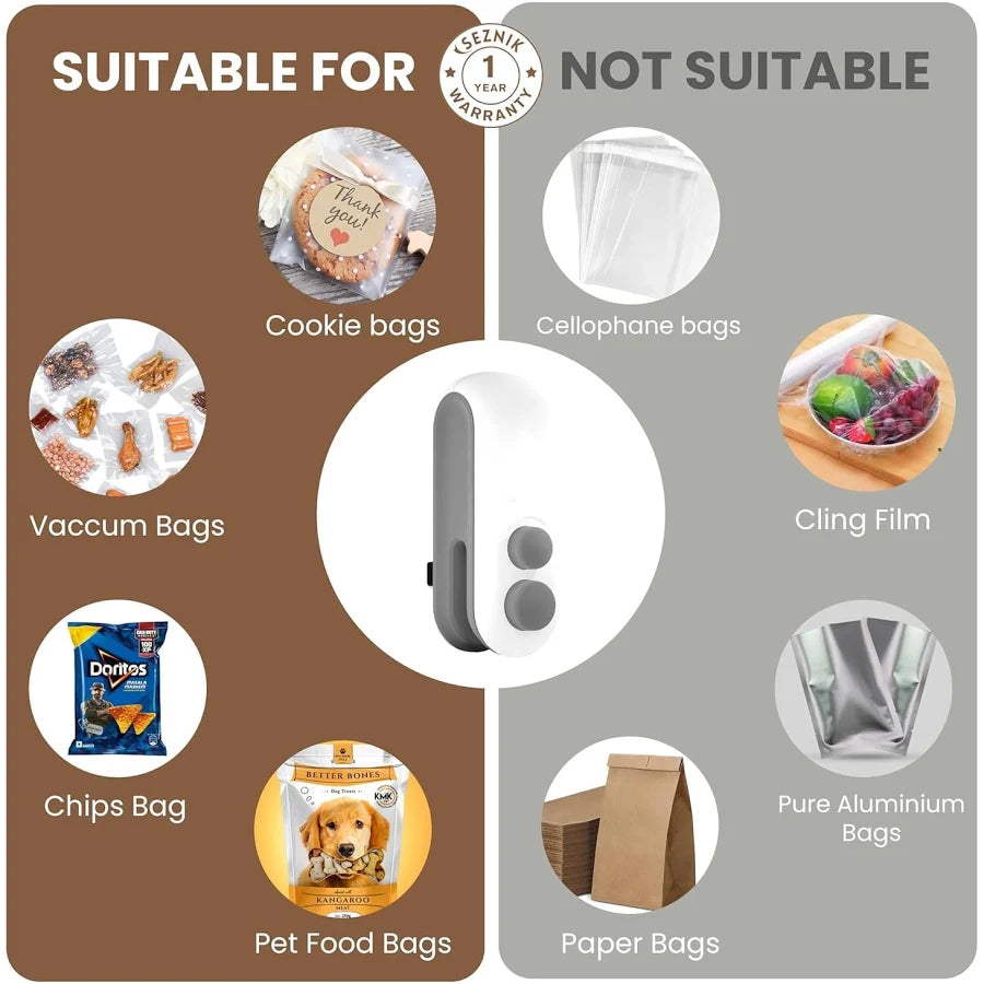 Bag Sealer Small Kitchen Tool