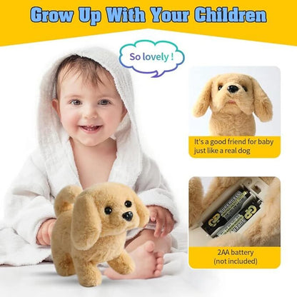 Walking Bunny Toy with Sounds Jumping Dog Wiggling Ears Twitching Mouth and Nose